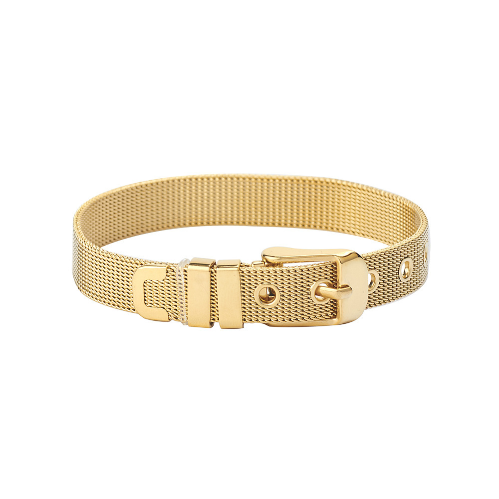 Stainless Mesh Band - Pulseira de relógio de aço inoxidável