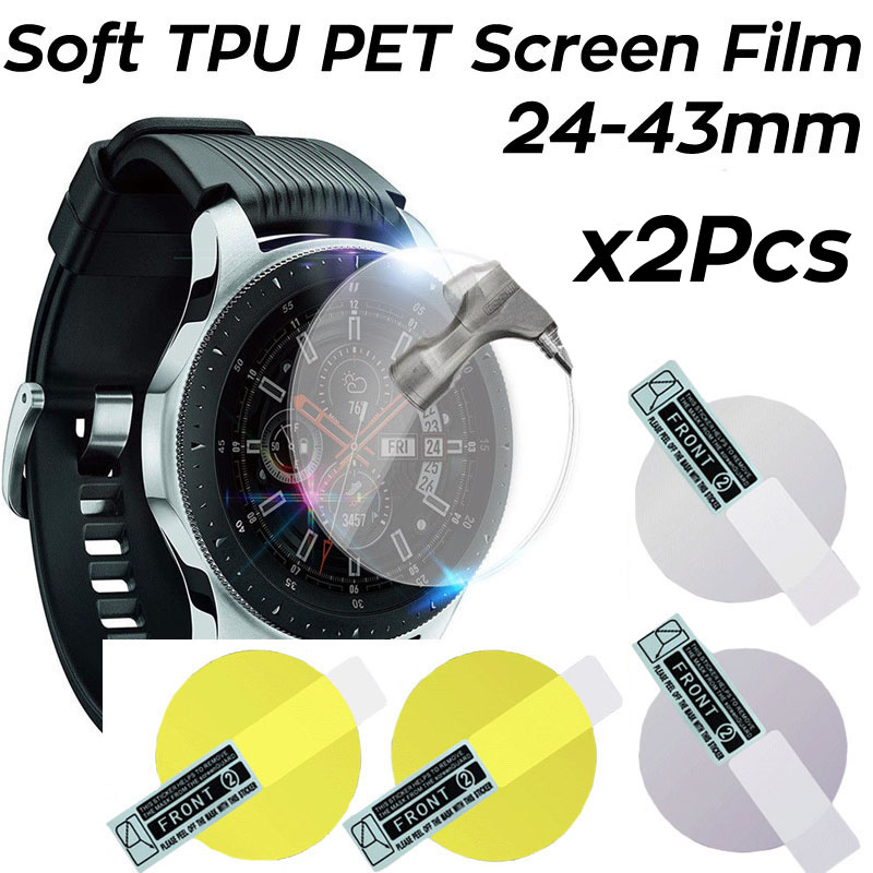 Garmin Smartwatch Accessories - 2PCS Película Protetora de Hidrogel Macia
