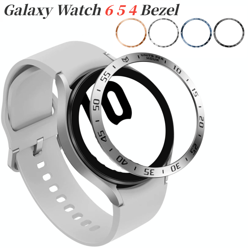 Accessories For Galaxy Watch 5 - Moldura de metal para samsung galaxy