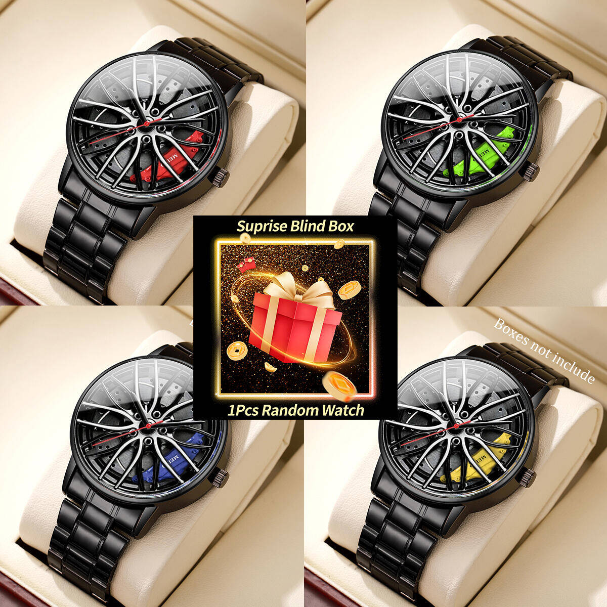 Accessories With Watch - 1pc surpresa mistério relógio caixa cega-moda
