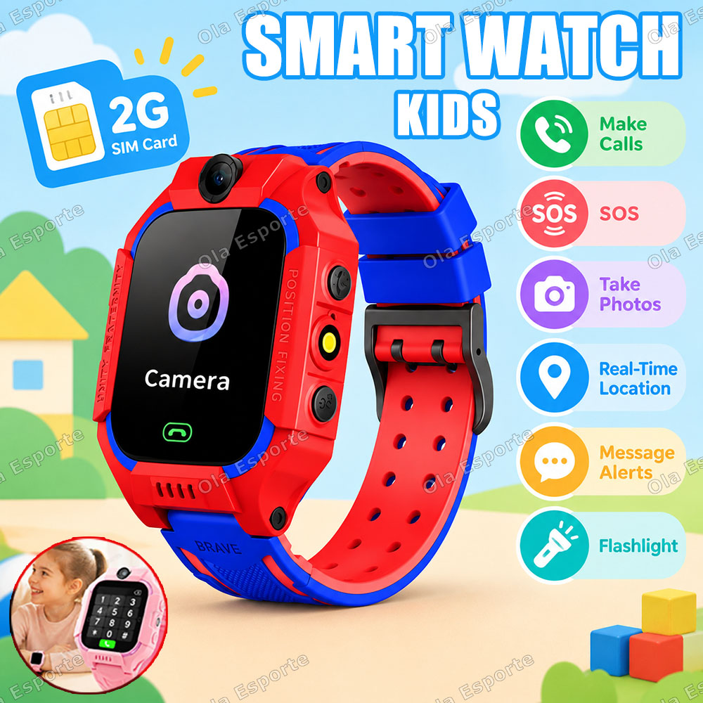 Smartwatch Id - 2027 Novo Relógio Inteligente Infantil 2G/5G