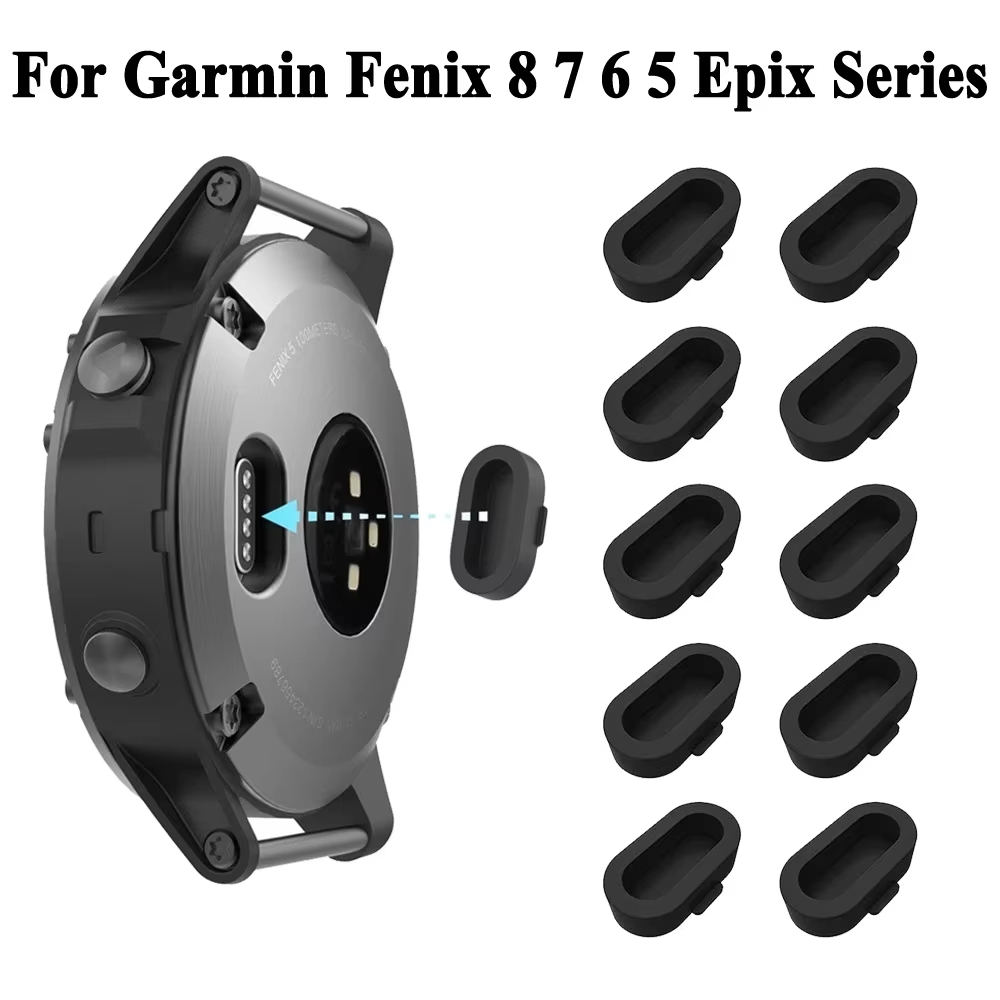Garmin Smartwatch Accessories - Rolha de poeira de silicone para