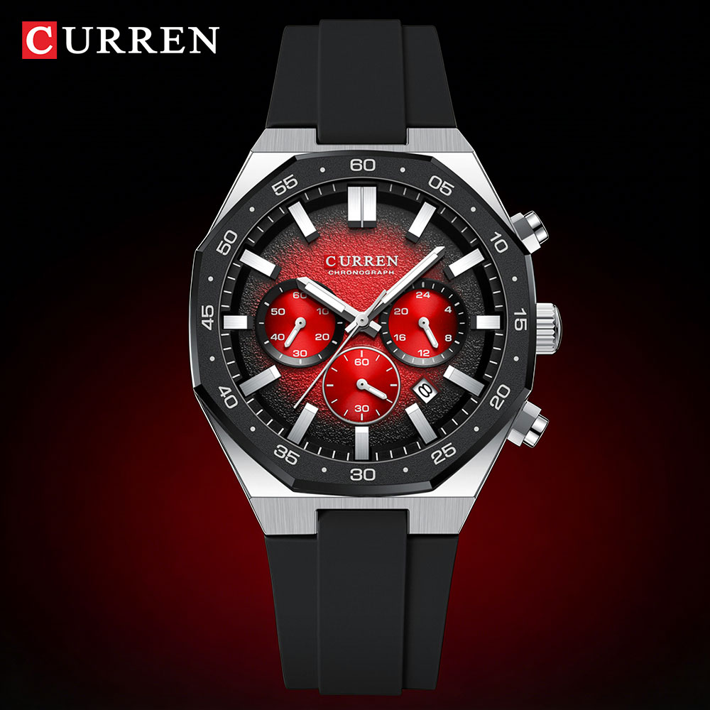 Accessories With Watch - Relógio Esportivo Casual Masculino CURREN com