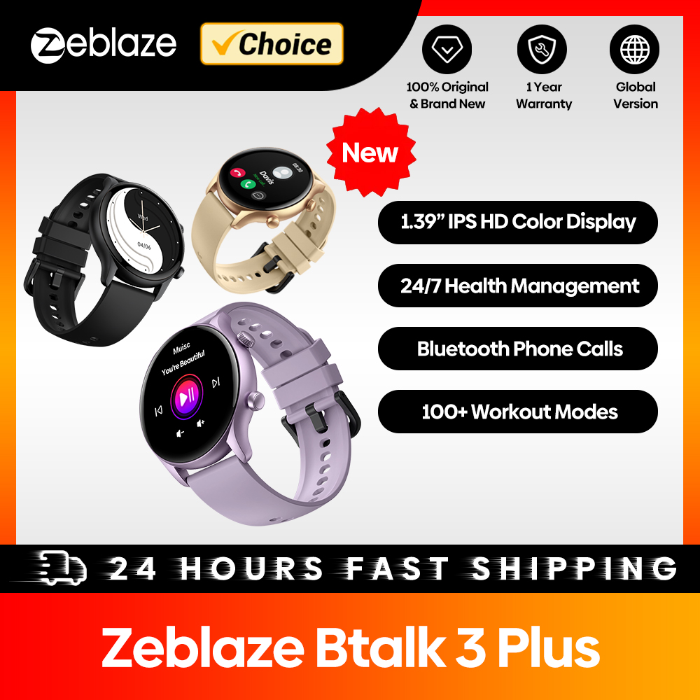 Smartwatch Nexus - Zeblaze-Btalk 3 Plus Smartwatch para Homens