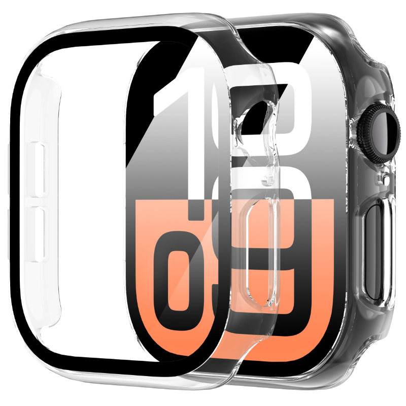 Vidro temperado + capa para ap - Smartwatch Band Accessories avaliação e preço