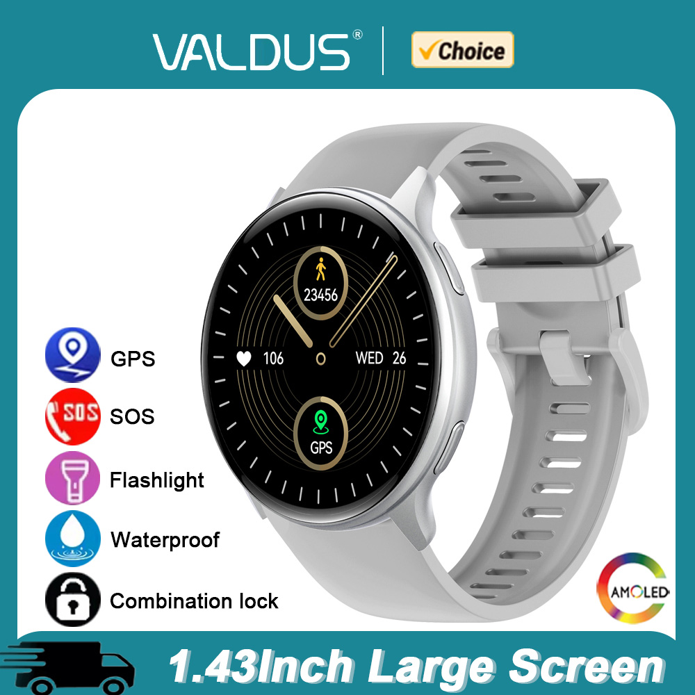 VALDUS VG53 Pro GPS Smartwatch - Smartwatch Batam avaliação e preço