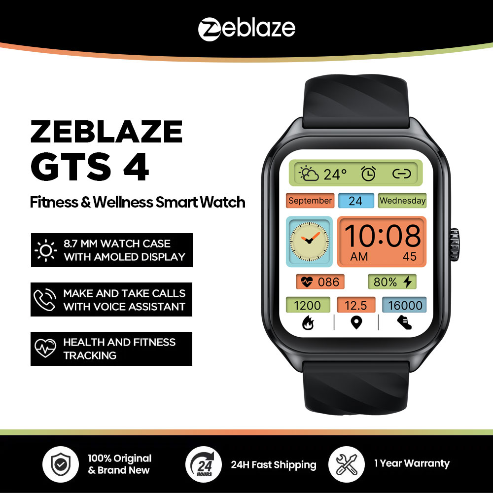 Novo Zeblaze GTS 4 com Chamada - Smartwatch Nexus avaliação e preço
