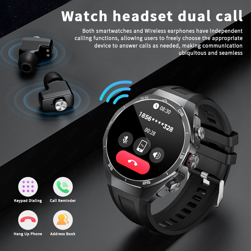 Relógio Inteligente LIGE com F - Smartwatch Nexus avaliação e preço