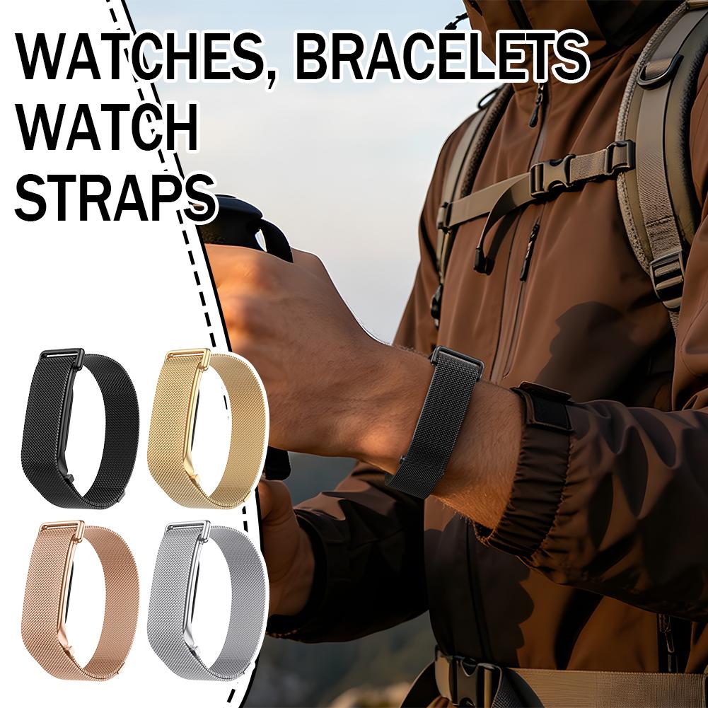 Pulseira de malha de metal mil - Stainless Mesh Band avaliação e preço