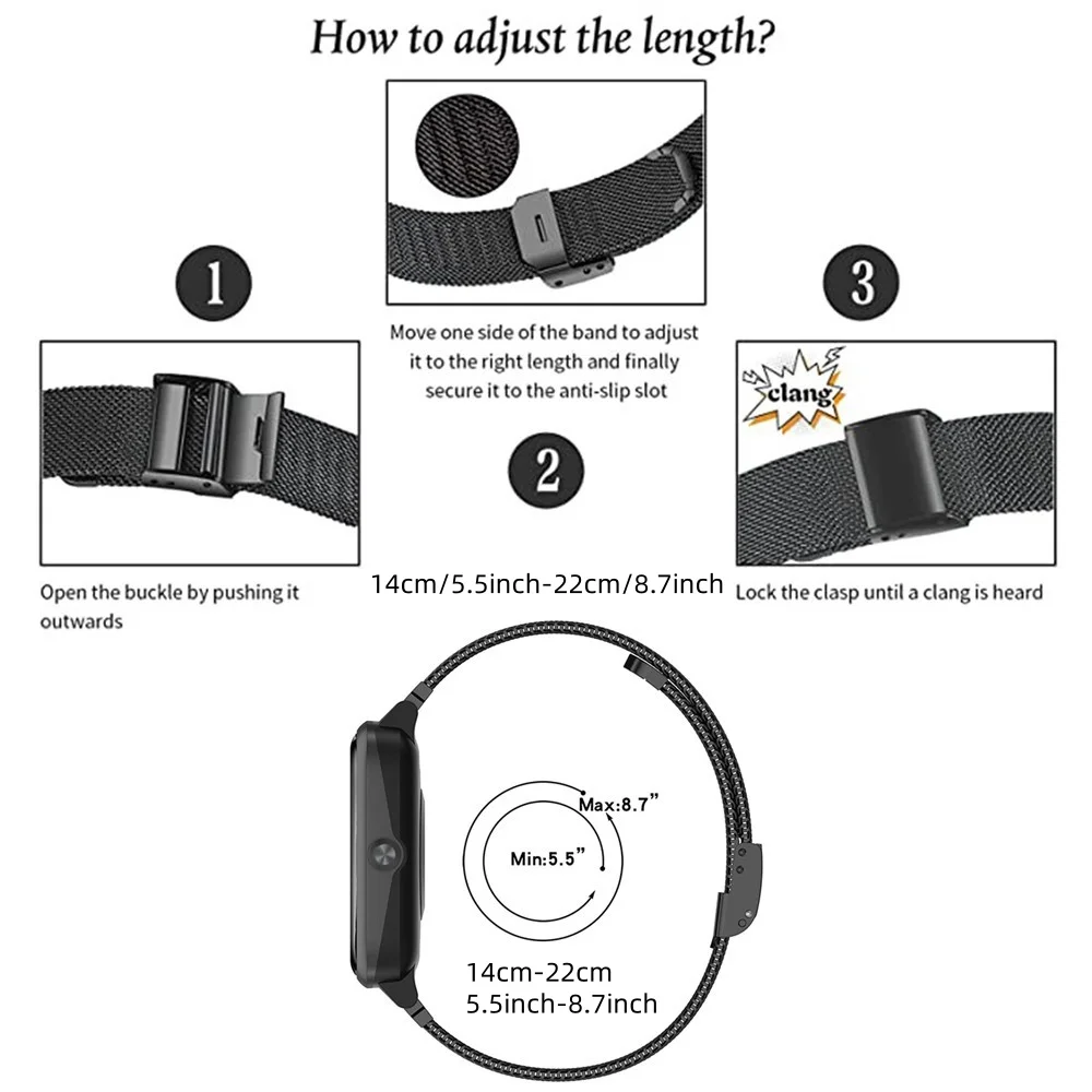 Pulseiras de metal para Honor  - Stainless Mesh Band avaliação e preço
