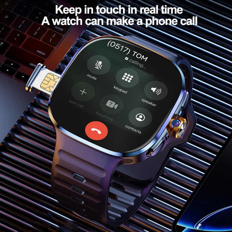 Nova tela grande smartwatch 4g - Smartwatch Id avaliação e preço