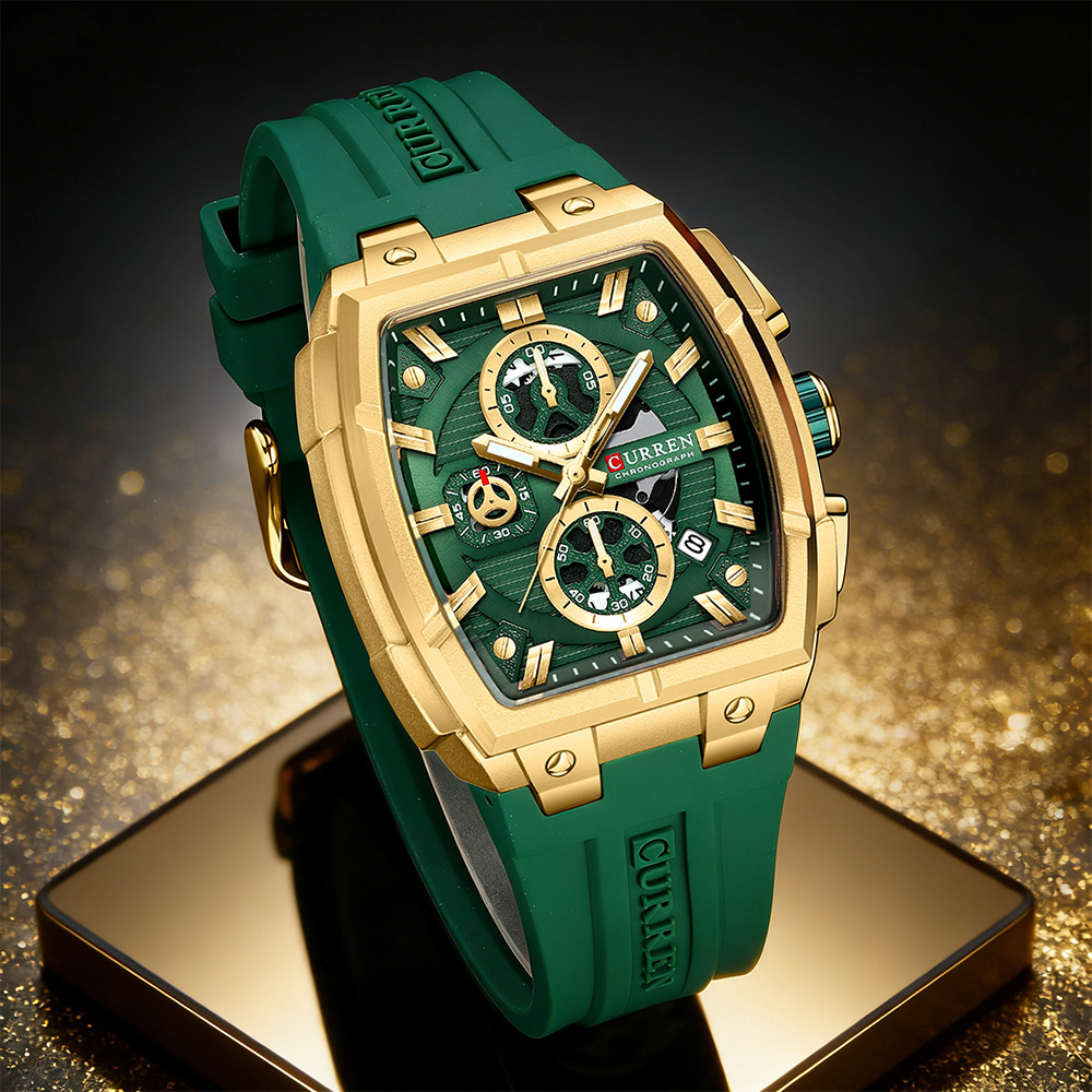 Relógio de Luxo Vintage CURREN - Accessories With Watch avaliação e preço