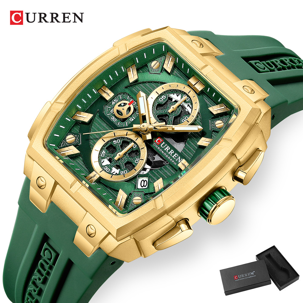 Relógio de Luxo Vintage CURREN - Accessories With Watch avaliação e preço