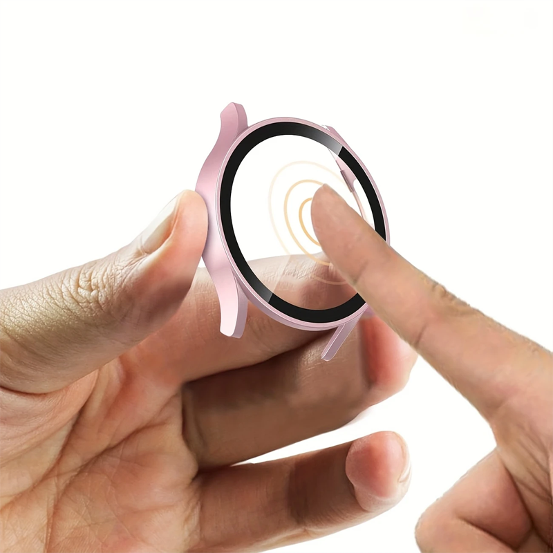 Vidro temperado + capa para sa - Accessories For Galaxy Watch 5 avaliação e preço