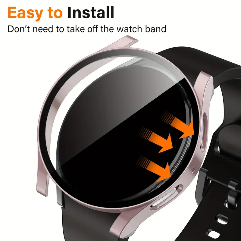 Capa rígida fosca de PC com vi - Accessories For Galaxy Watch 5 avaliação e preço