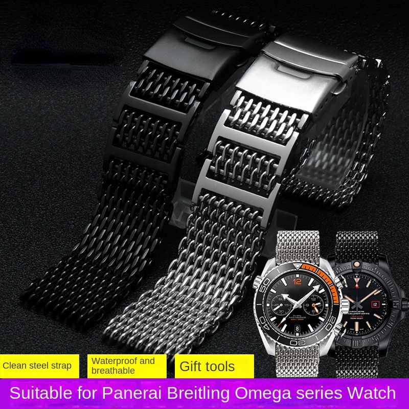 Pulseira de aço inoxidável de  - Stainless Mesh Band avaliação e preço