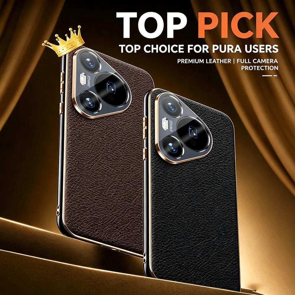 Capa de Telefone em Couro Genu - Huawei Mate 60 avaliação e preço