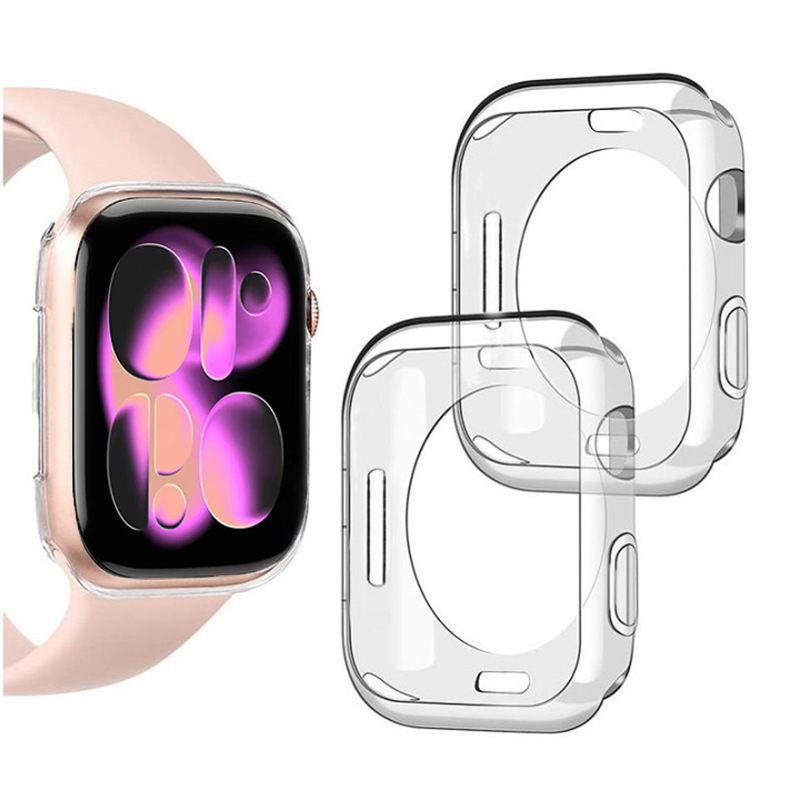 Capa de silicone para apple wa - Smartwatch Band Accessories avaliação e preço