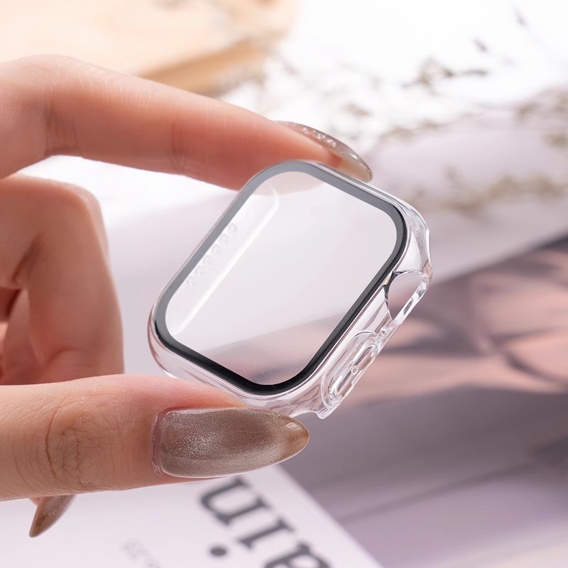 3 pacote de vidro + capa para  - Smartwatch Band Accessories avaliação e preço
