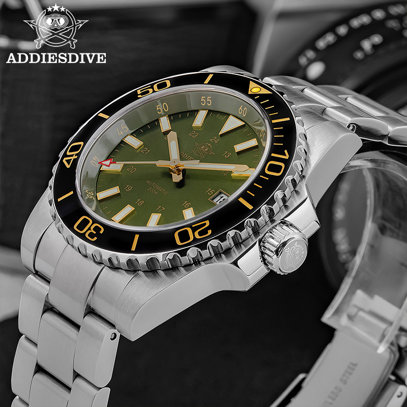 Addiesdive relógio masculino 8 - Accessories With Watch avaliação e preço